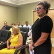 Dr. Langford and new Northwest president speak to supervisors