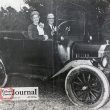 Vances travel to anniversary in car they drove to wedding