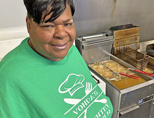 Vonda continues to cook with love and soul