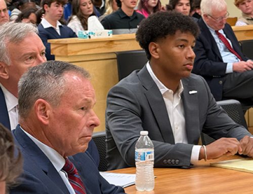 Chambliss wins eligibility case at Calhoun County Courthouse in Pittsboro