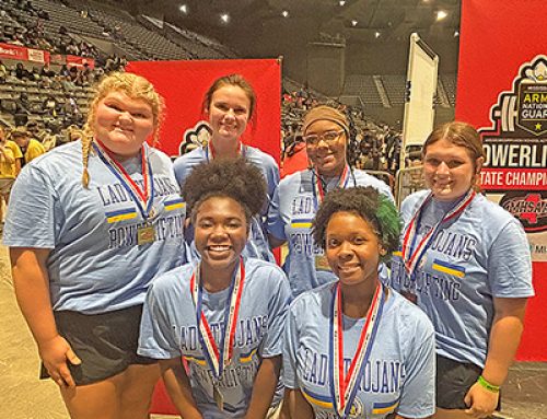 Bruce Lady Trojans finish third at 2A state powerlifting championships