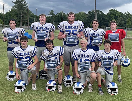 Vardaman football presents Spring Bray Awards
