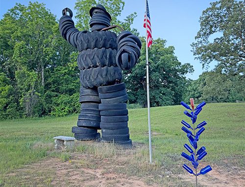 Bruce “Tire Man” doing a job