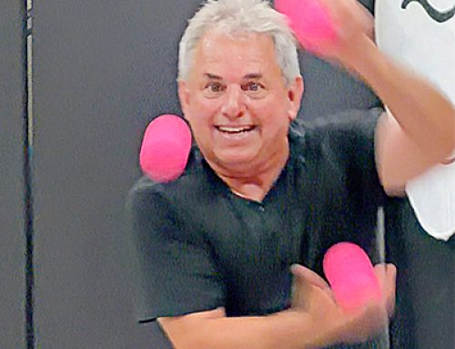 Fast Juggling at Jesse Yancy Memorial Library as summer programs kickoff (video)