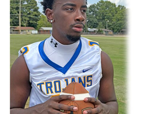 Cayden Jones looks for consistency from the Trojans