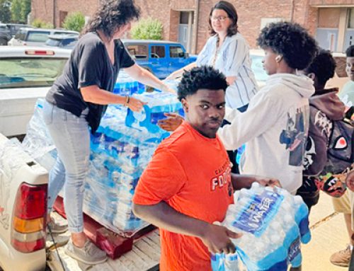 ‘City principal visits chamber; water delivered to CCHS