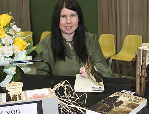 Chrestman publishes first novel, book signing held at Yancy library