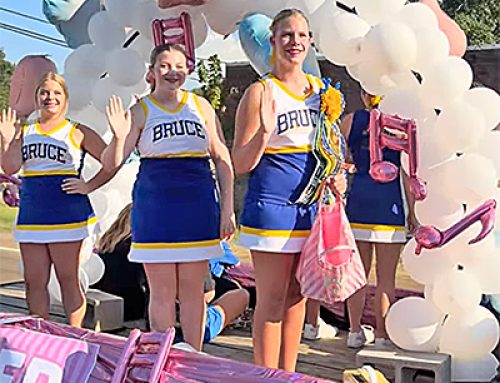 Bruce Trojans celebrate homecoming with annual parade to the square