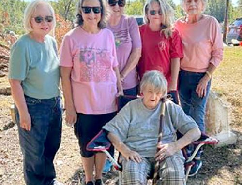 DAR group cleans headstones at Mt. Moriah Cemetery